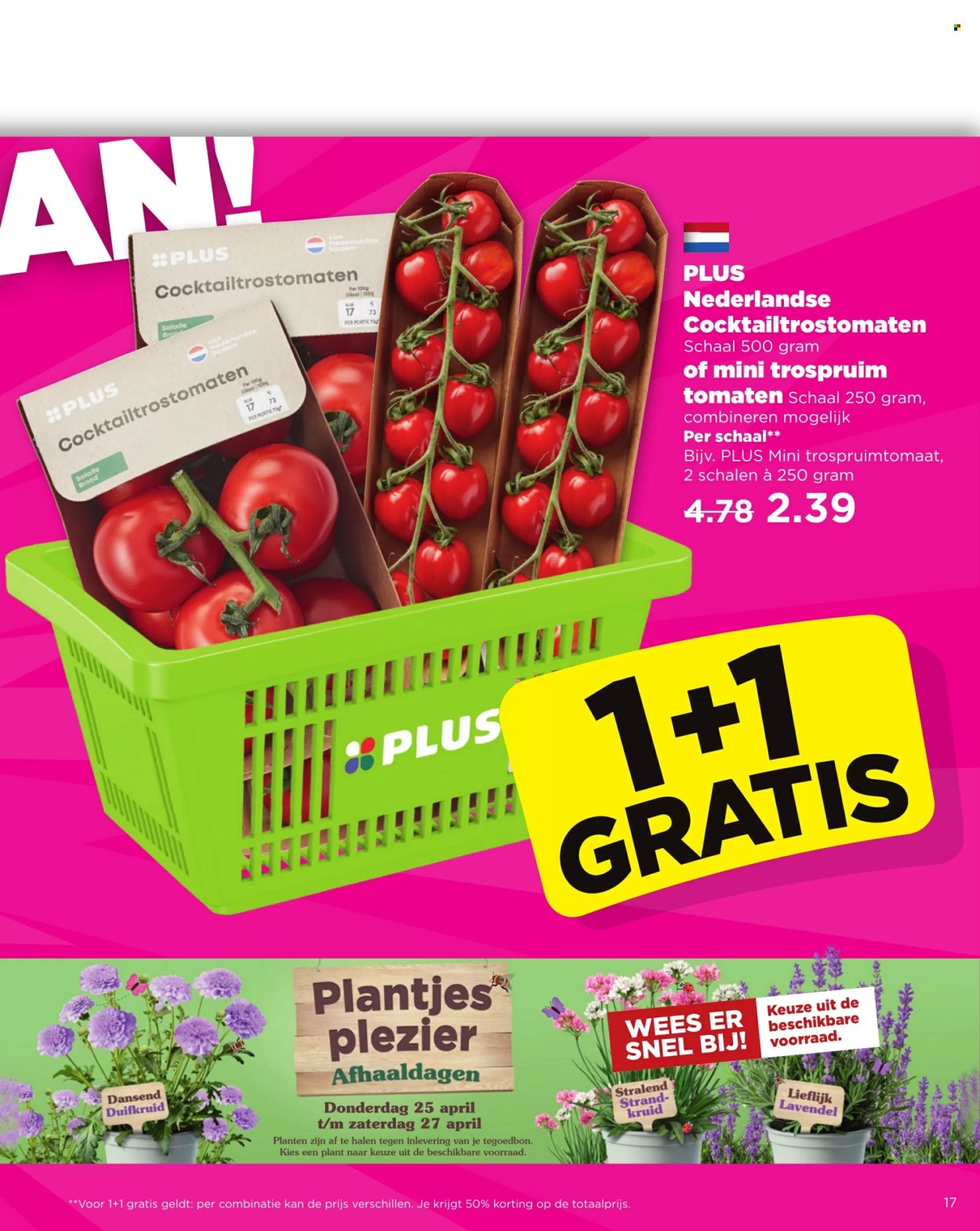 Plus-aanbieding - 21-4-2024 - 27-4-2024. Pagina 21