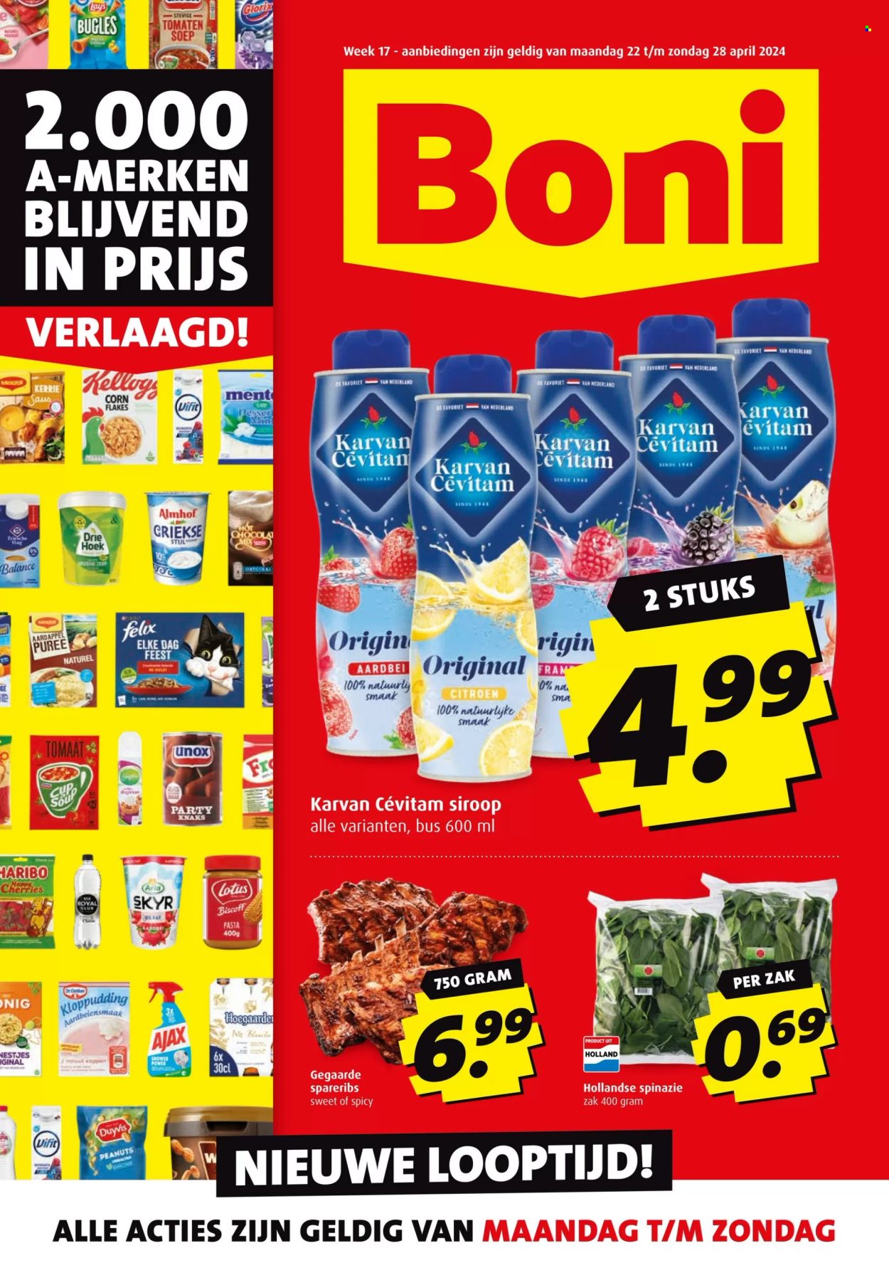 Boni-aanbieding - 22-4-2024 - 28-4-2024. Pagina 1
