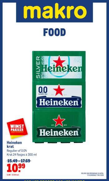Makro-aanbieding - 24-4-2024 - 7-5-2024.