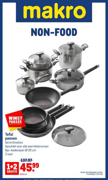 Makro-aanbieding - 24-4-2024 - 7-5-2024.