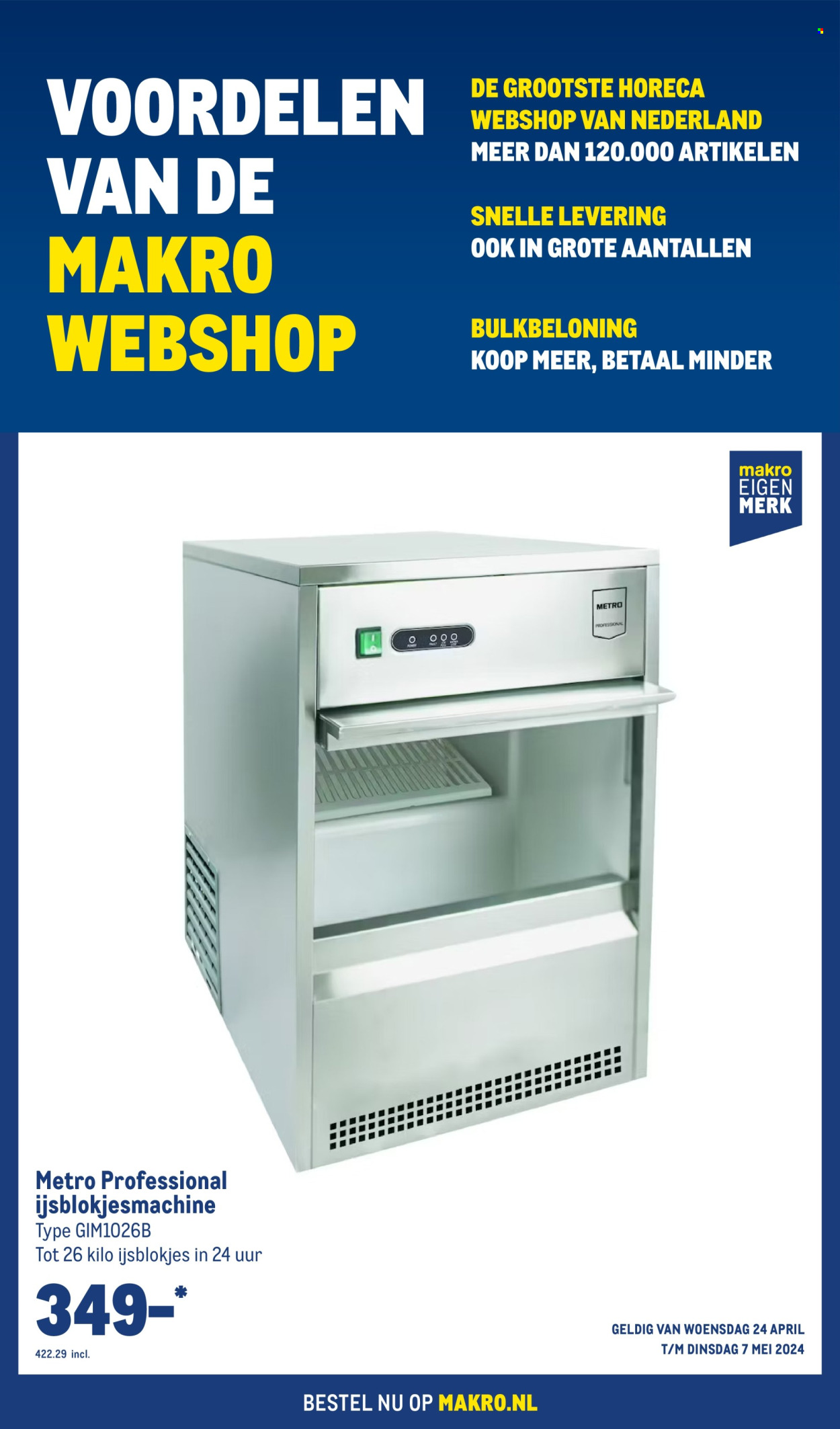 Makro-aanbieding - 24-4-2024 - 7-5-2024. Pagina 1
