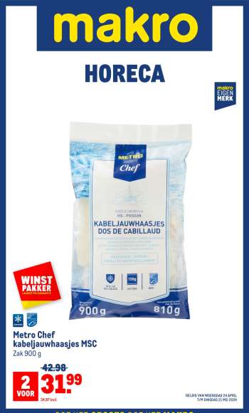 Makro-aanbieding - 24-4-2024 - 21-5-2024.
