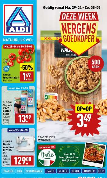 Aldi-aanbieding - 29-4-2024 - 5-5-2024.