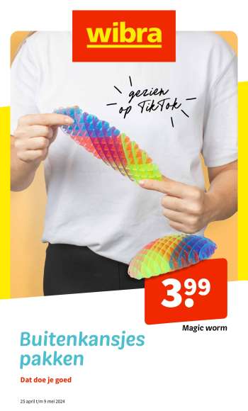 Wibra-aanbieding - 25-4-2024 - 9-5-2024.