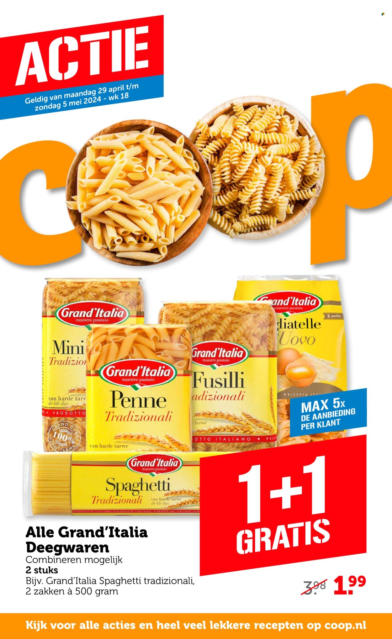 Coop-aanbieding - 29-4-2024 - 5-5-2024. Pagina 1