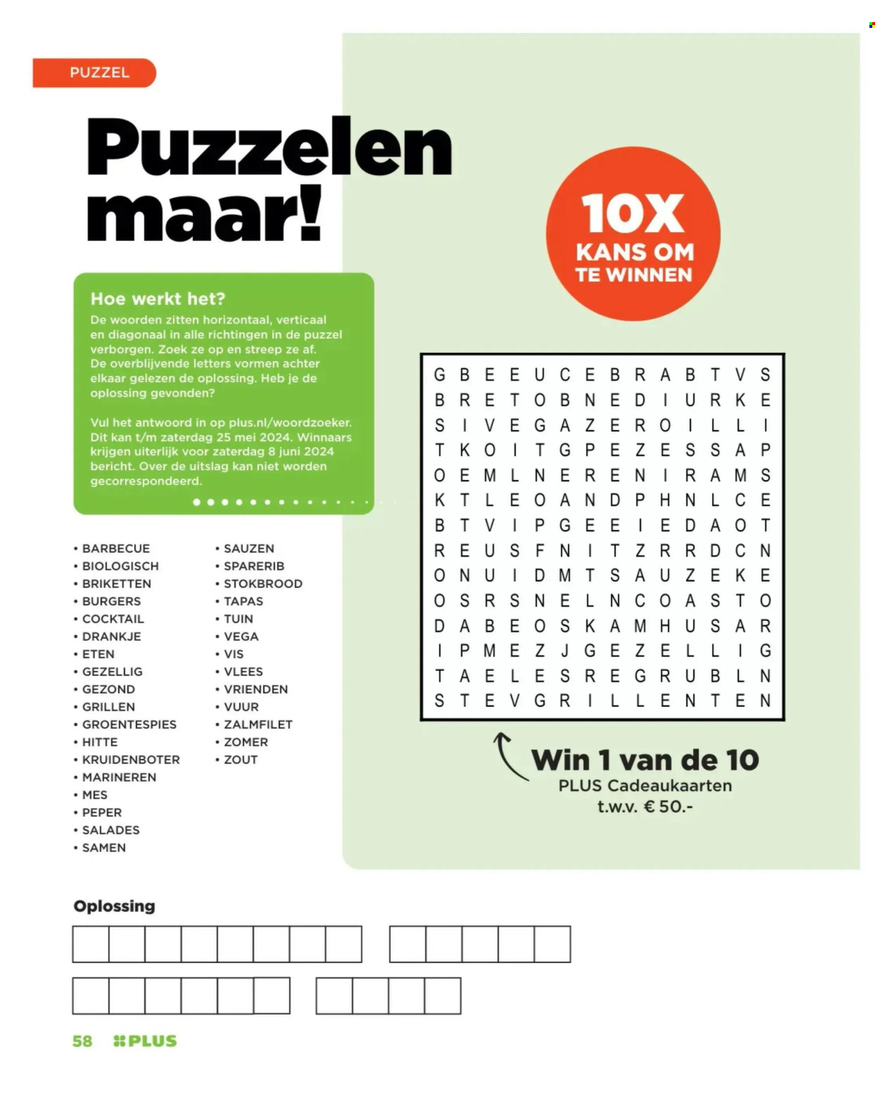 Plus-aanbieding. Pagina 58