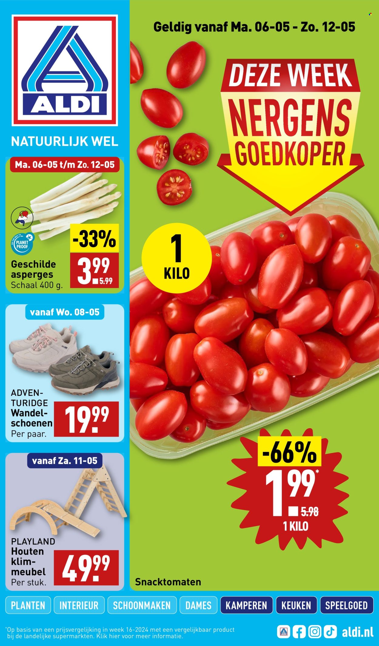 Aldi-aanbieding - 6-5-2024 - 12-5-2024. Pagina 1