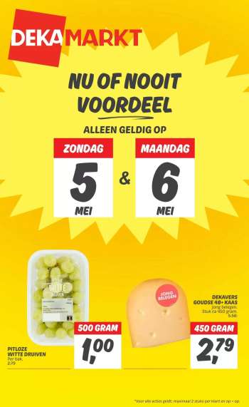 DekaMarkt-aanbieding - 5-5-2024 - 6-5-2024.