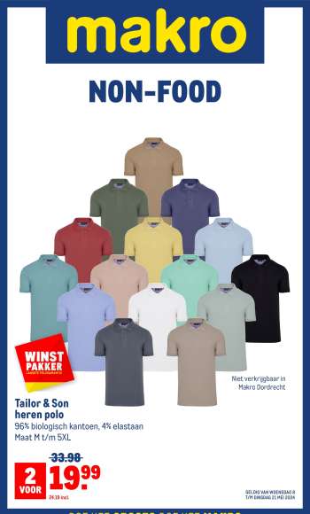 Makro-aanbieding - 8-5-2024 - 21-5-2024.