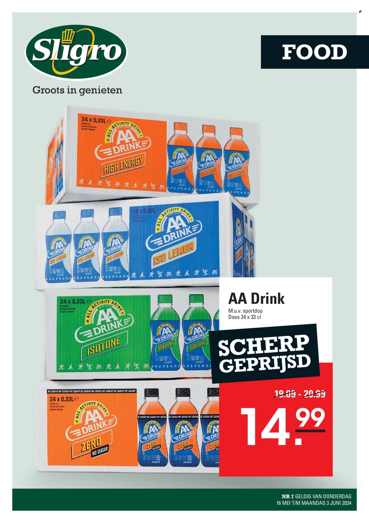 Sligro-aanbieding - 16-5-2024 - 3-6-2024. Pagina 1