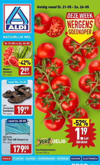 Aldi-aanbieding - 21-5-2024 - 26-5-2024.