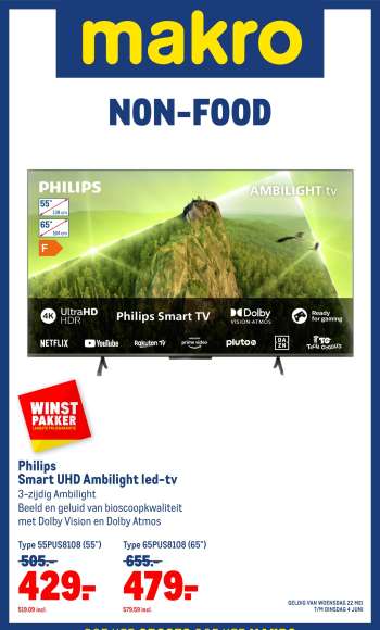 Makro-aanbieding - 22-5-2024 - 4-6-2024.