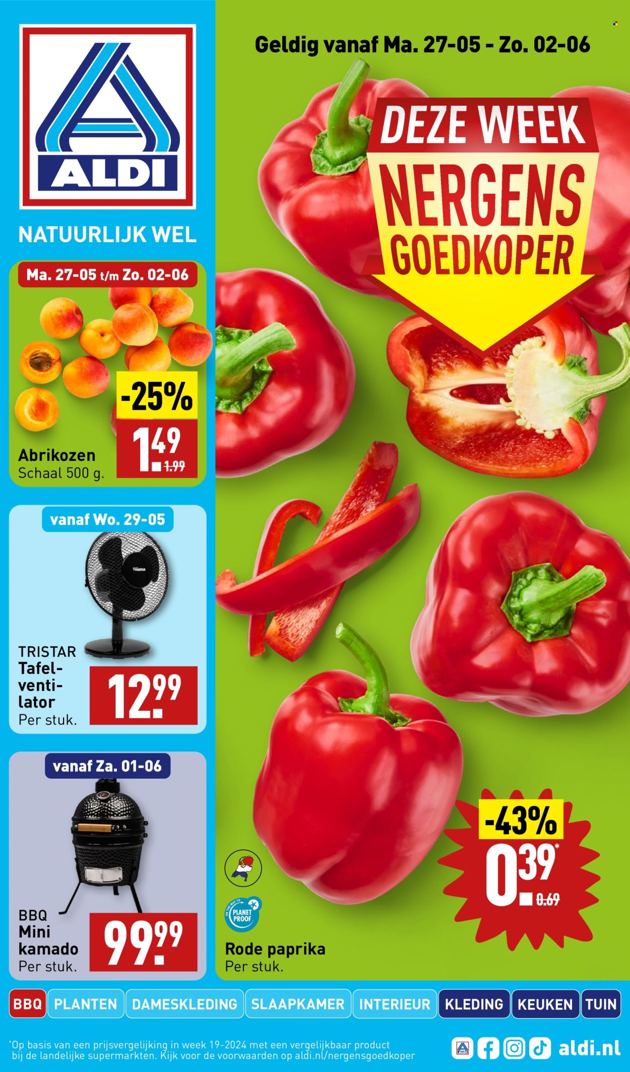 Aldi-aanbieding - 27-5-2024 - 2-6-2024. Pagina 1