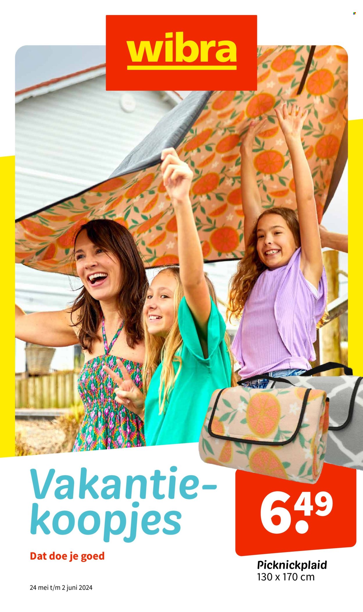 Wibra-aanbieding - 24-5-2024 - 2-6-2024. Pagina 1