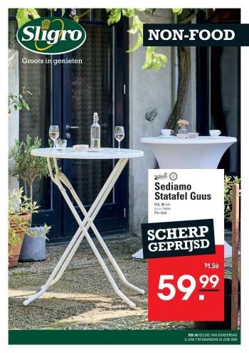 Sligro-aanbieding - 6-6-2024 - 24-6-2024.
