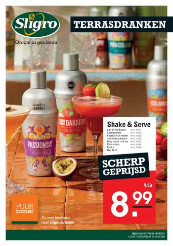 Sligro-aanbieding - 6-6-2024 - 24-6-2024.