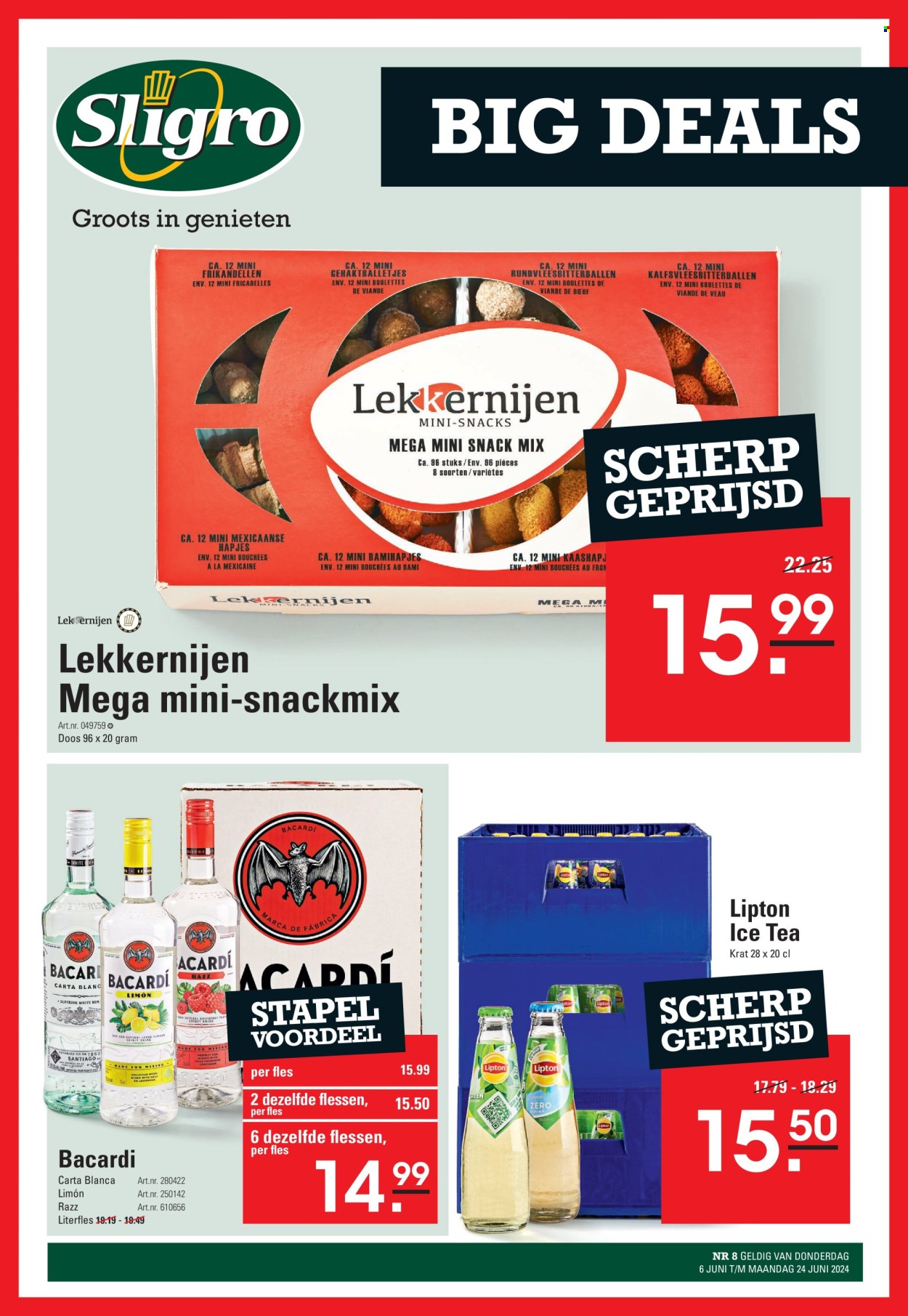Sligro-aanbieding - 6-6-2024 - 24-6-2024. Pagina 1