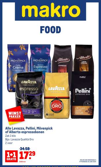 Makro-aanbieding - 5-6-2024 - 18-6-2024.