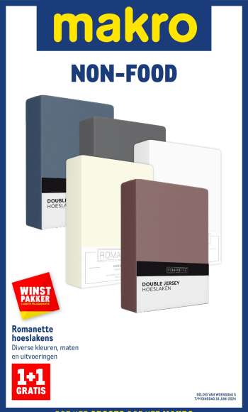 Makro-aanbieding - 5-6-2024 - 18-6-2024.