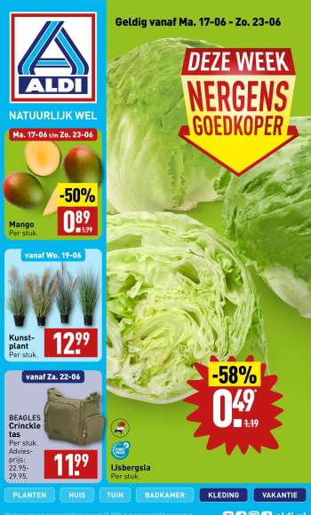 Aldi-aanbieding - 17-6-2024 - 23-6-2024.