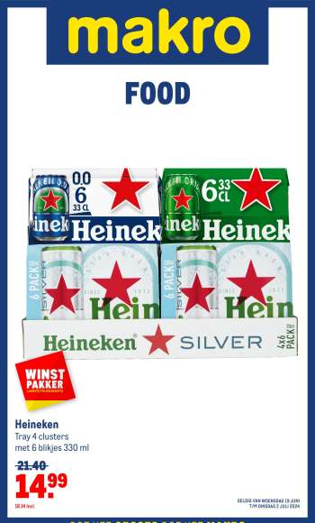 Makro-aanbieding - 19-6-2024 - 2-7-2024.