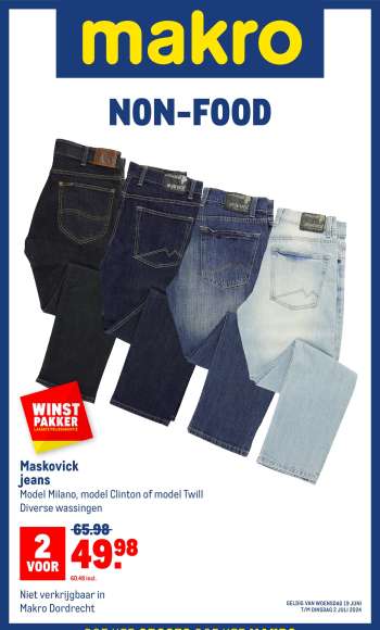 Makro-aanbieding - 19-6-2024 - 2-7-2024.