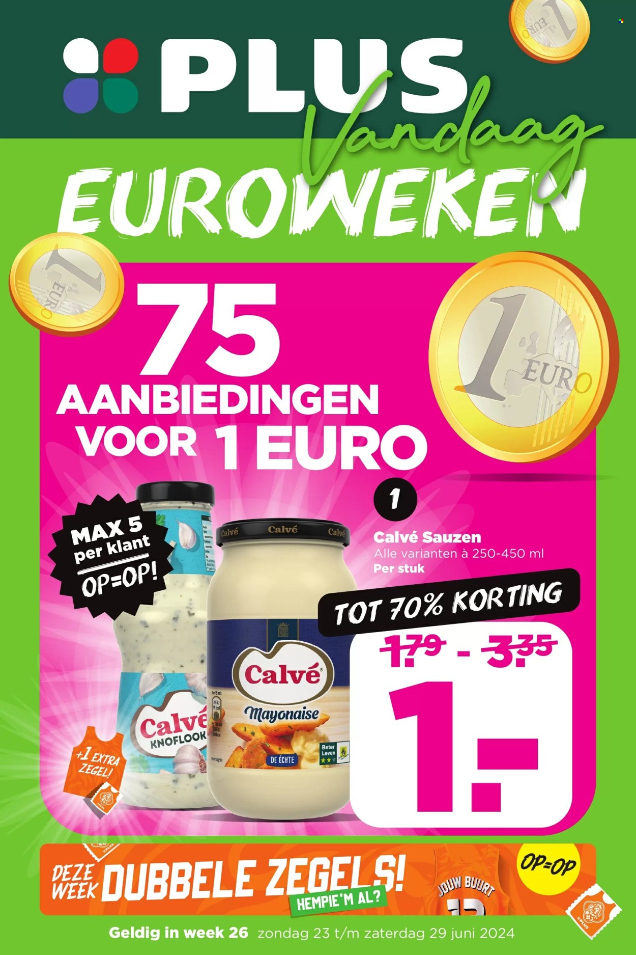 Plus-aanbieding - 23-6-2024 - 29-6-2024. Pagina 1