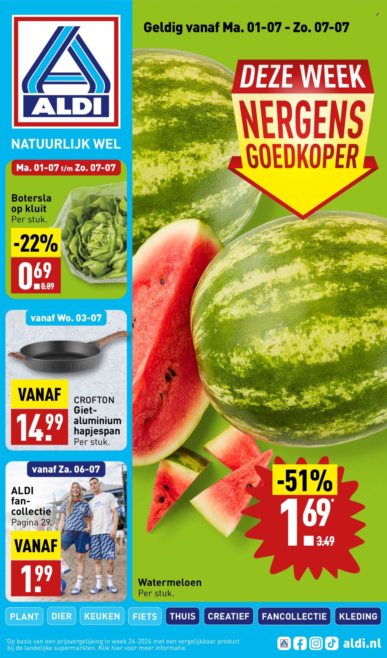 Aldi-aanbieding - 1-7-2024 - 7-7-2024. Pagina 1