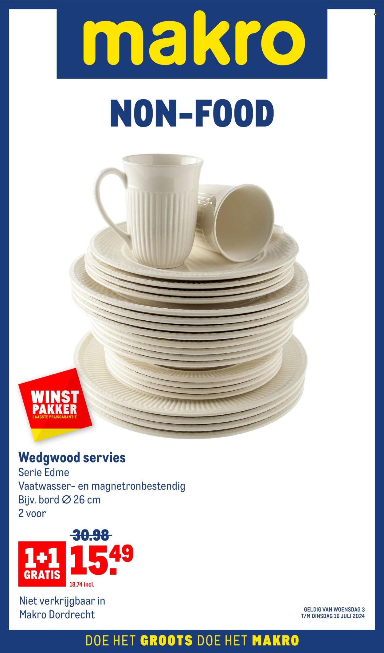 Makro-aanbieding - 3-7-2024 - 16-7-2024. Pagina 1