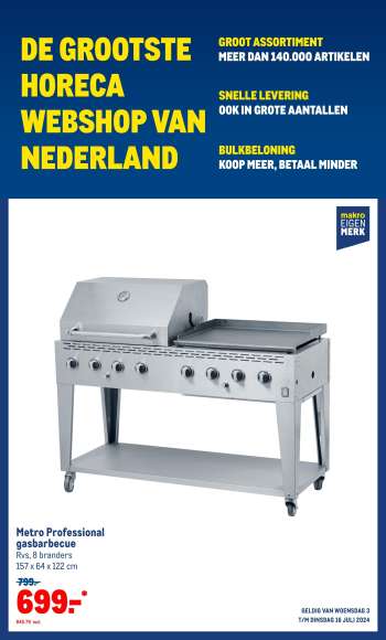 Makro-aanbieding - 3-7-2024 - 16-7-2024.