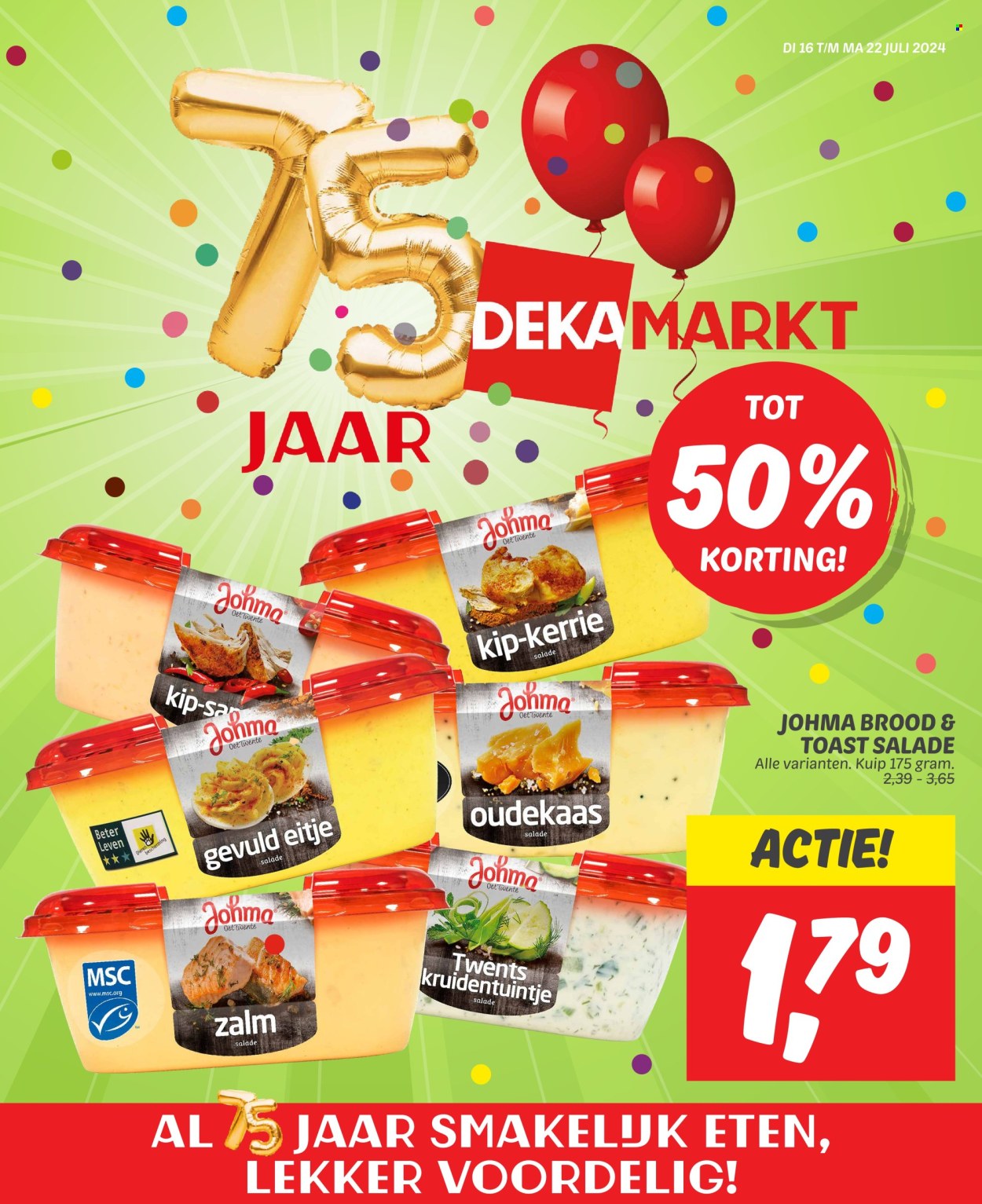 DekaMarkt-aanbieding - 16-7-2024 - 22-7-2024. Pagina 1