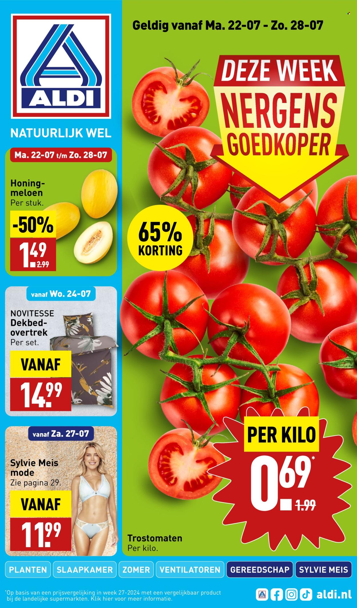 Aldi-aanbieding - 22-7-2024 - 28-7-2024. Pagina 1