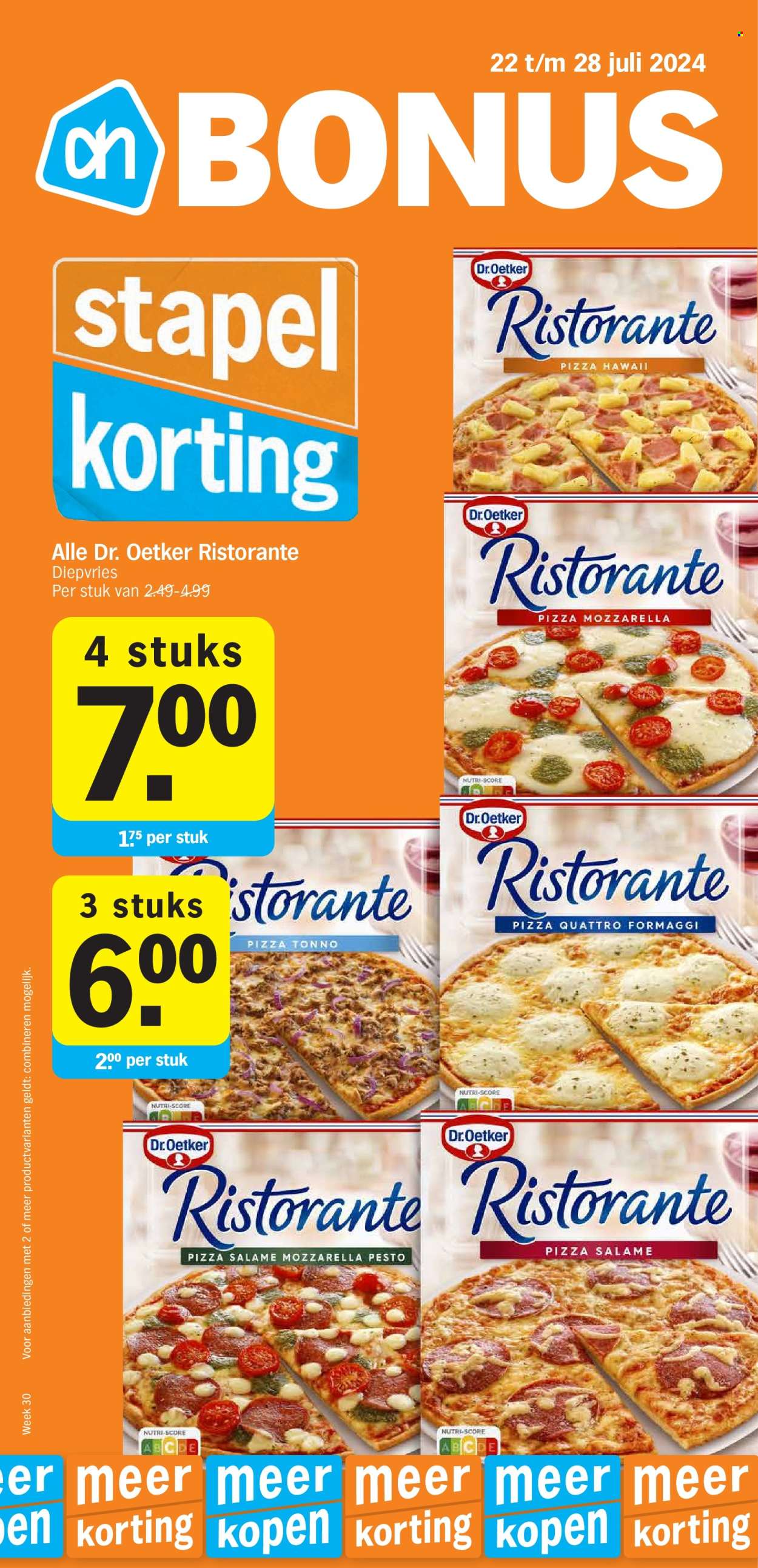 Albert Heijn-aanbieding - 22-7-2024 - 28-7-2024. Pagina 1