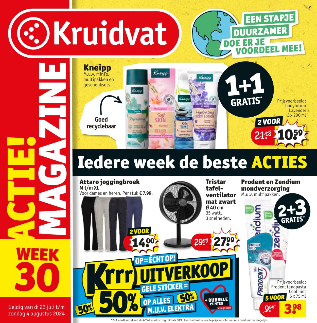 Kruidvat-aanbieding - 23-7-2024 - 4-8-2024. Pagina 1