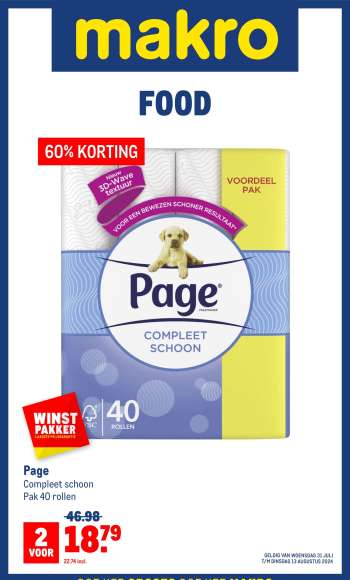 Makro-aanbieding - 31-7-2024 - 13-8-2024.