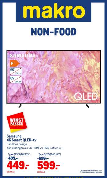 Makro-aanbieding - 31-7-2024 - 13-8-2024.