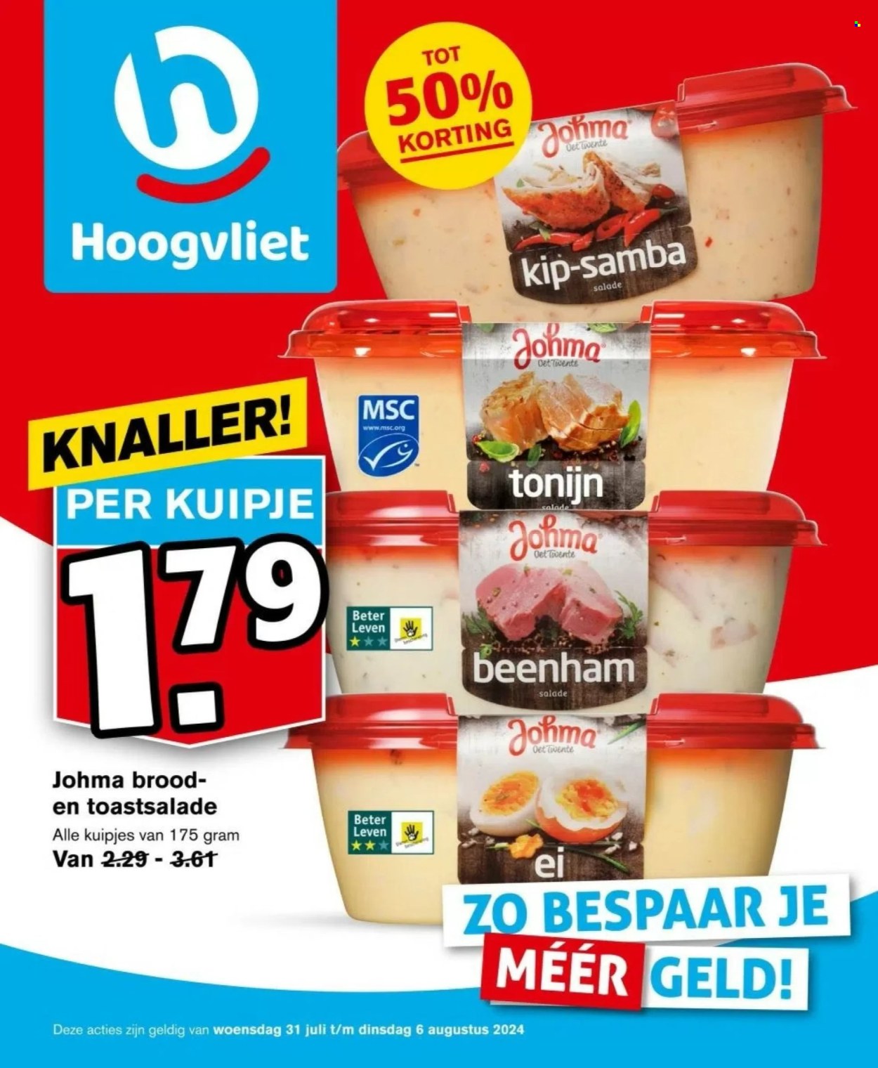 Hoogvliet-aanbieding - 31-7-2024 - 6-8-2024. Pagina 1