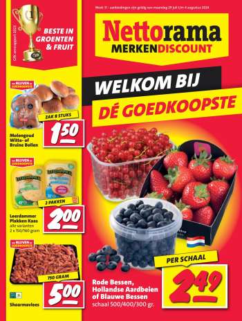 Nettorama-aanbieding - 29-7-2024 - 4-8-2024.