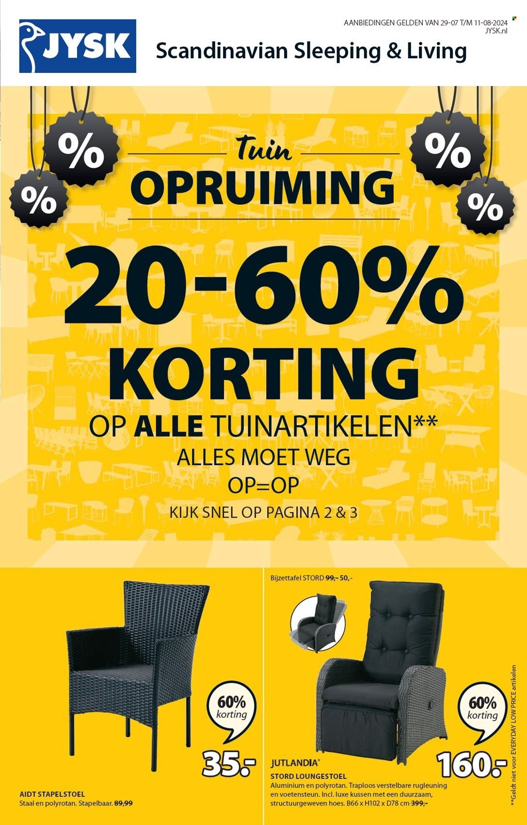 JYSK-aanbieding - 29-7-2024 - 11-8-2024. Pagina 2
