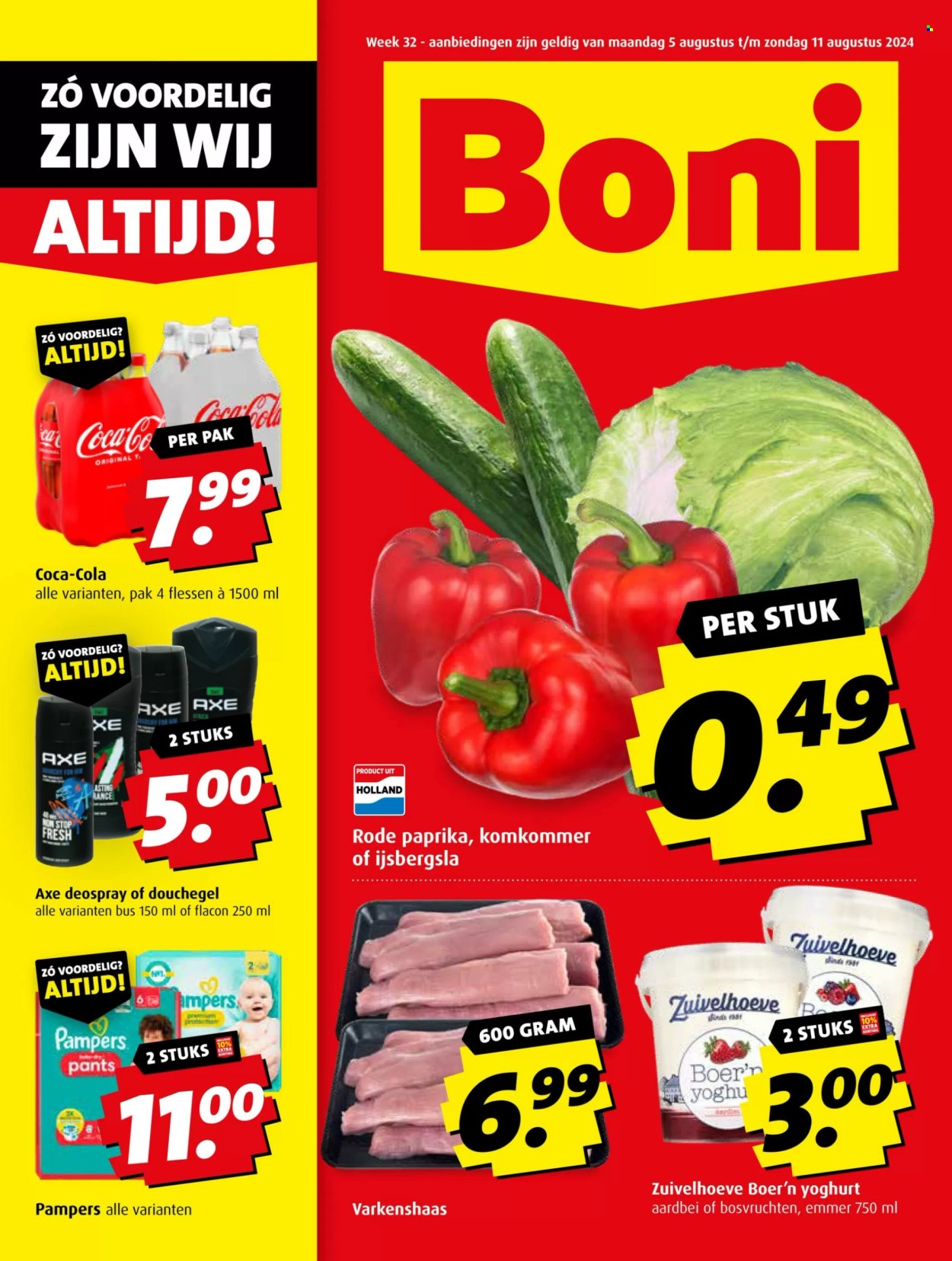 Boni-aanbieding - 5-8-2024 - 11-8-2024. Pagina 1