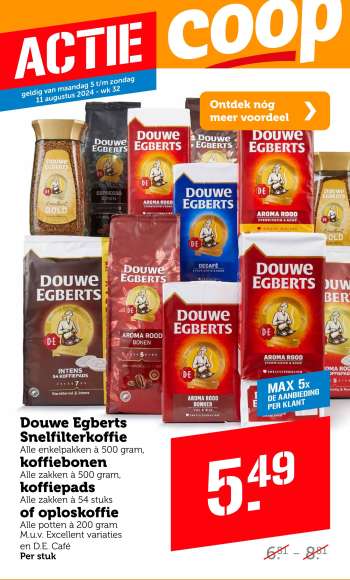 Coop-aanbieding - 5-8-2024 - 11-8-2024.