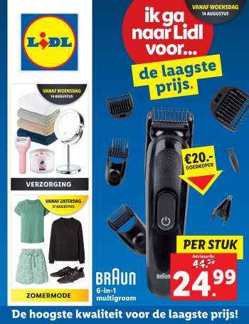 Lidl-aanbieding - 12-8-2024 - 18-8-2024.