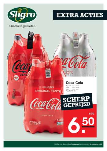 Sligro-aanbieding - 1-8-2024 - 12-8-2024.