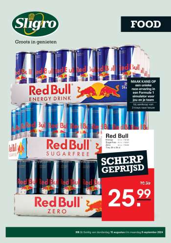 Sligro-aanbieding - 15-8-2024 - 9-9-2024.