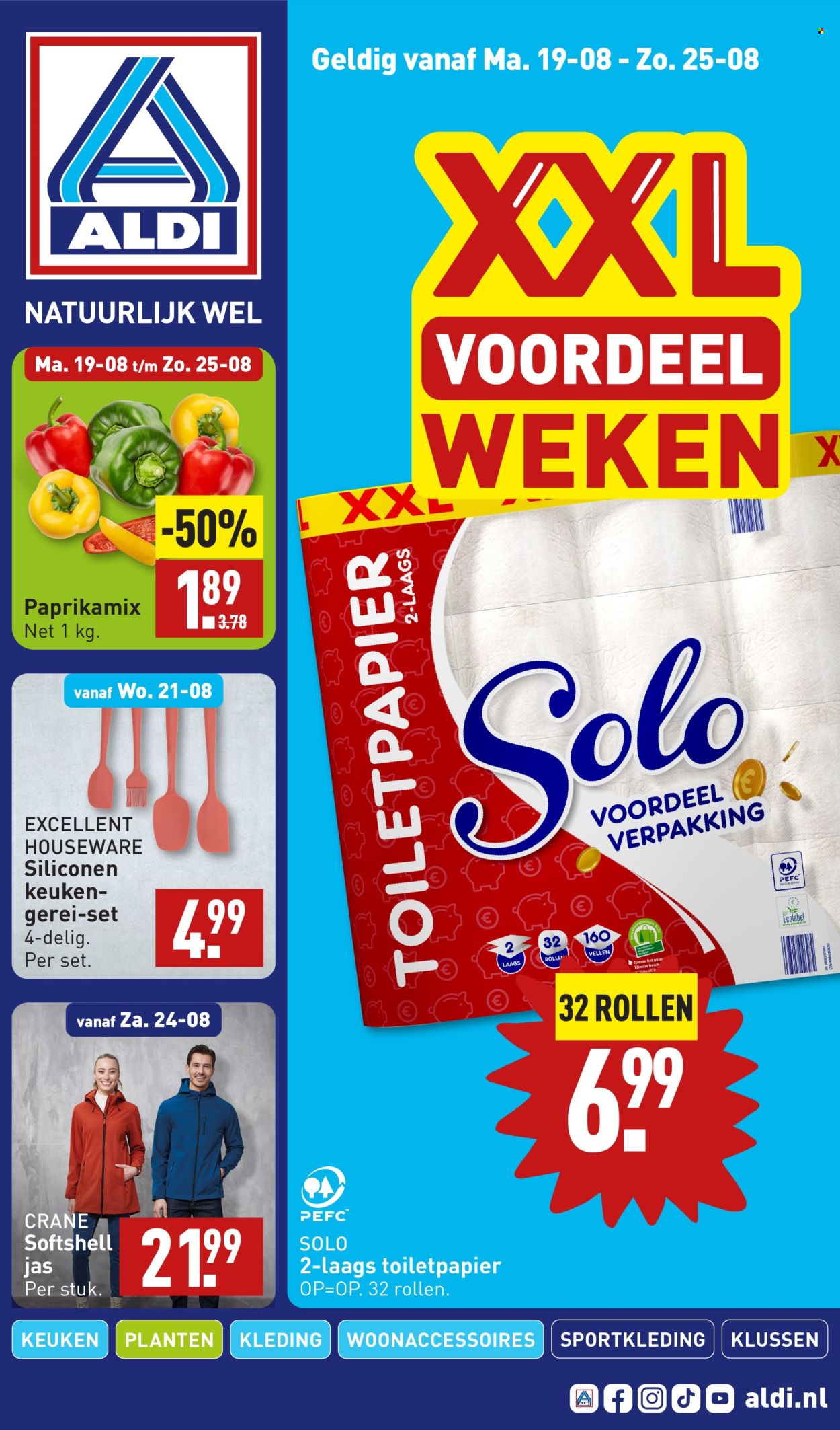 Aldi-aanbieding - 19-8-2024 - 25-8-2024. Pagina 1