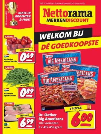 Nettorama-aanbieding - 19-8-2024 - 25-8-2024.