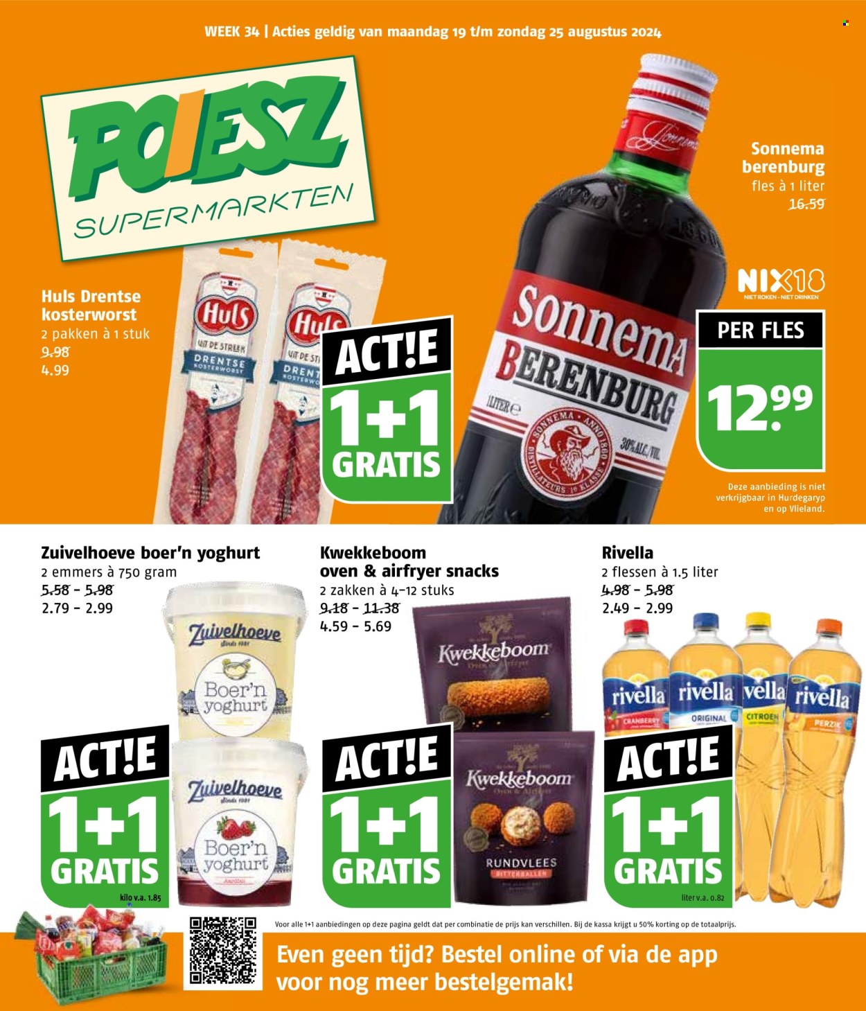 Poiesz-aanbieding - 19-8-2024 - 25-8-2024. Pagina 1