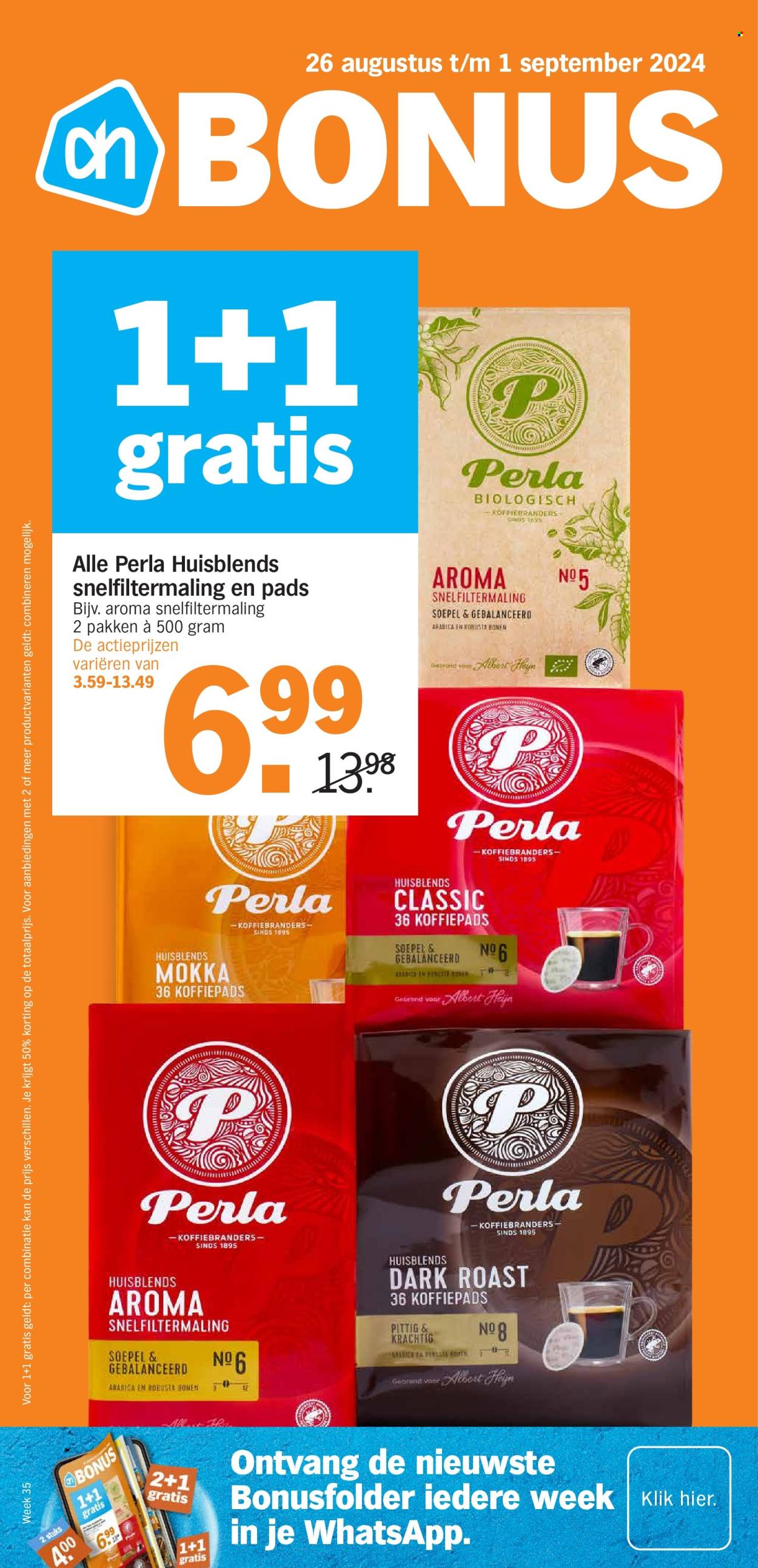Albert Heijn-aanbieding - 26-8-2024 - 1-9-2024. Pagina 1