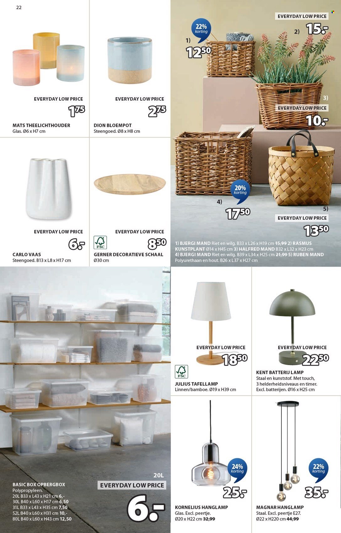 JYSK-aanbieding - 26-8-2024 - 8-9-2024. Pagina 23