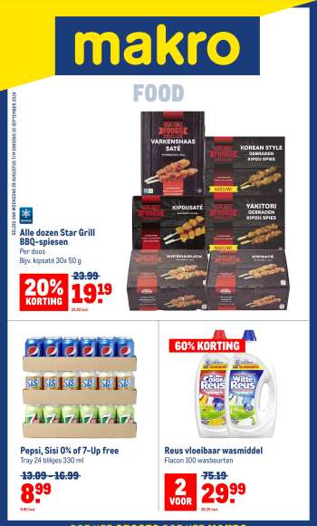 Makro-aanbieding - 28-8-2024 - 10-9-2024.